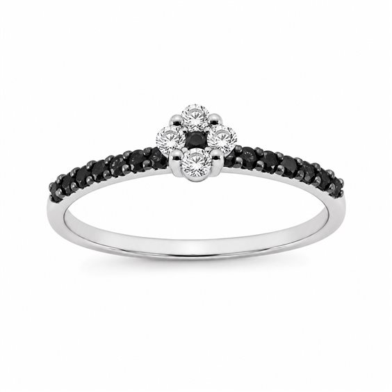Anello Recarlo Donna in Oro Diamante 0.22 Ct XD 130/BNB - XD 130/BNB